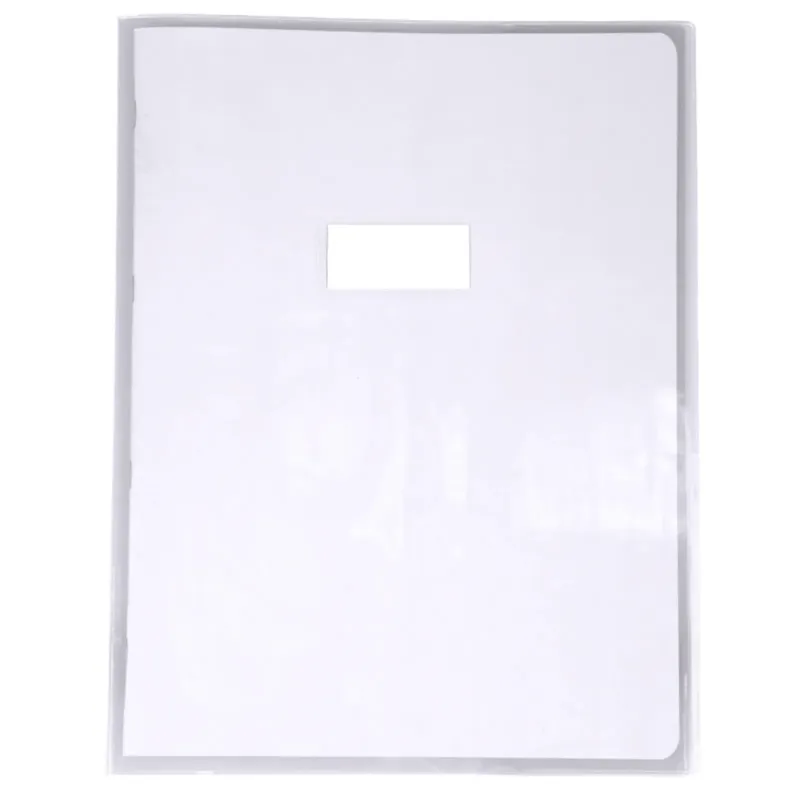 PROTEGE-CAHIER PLASTIQUE 24X32 CRISTAL INCOLORE 22/100