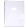 PROTEGE-CAHIER PLASTIQUE 24X32 CRISTAL INCOLORE 22/100
