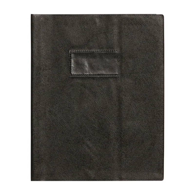 PROTEGE-CAHIER PLASTIQUE 17X22 OPAQUE NOIR