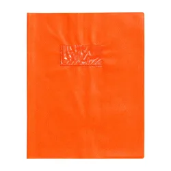 PROTEGE-CAHIER PLASTIQUE 17X22 OPAQUE ORANGE