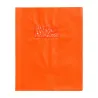 PROTEGE-CAHIER PLASTIQUE 17X22 OPAQUE ORANGE