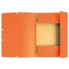 CHEMISE ELASTIQUE 3 RABATS CARTE ORANGE