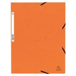 CHEMISE ELASTIQUE 3 RABATS CARTE ORANGE