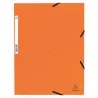 CHEMISE ELASTIQUE 3 RABATS CARTE ORANGE