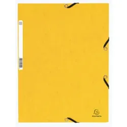CHEMISE ELASTIQUE 3 RABATS CARTE JAUNE