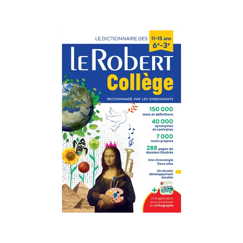 DICTIONNAIRE LE ROBERT COLLEGE ed 2023