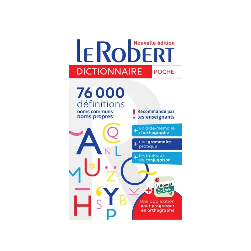 DICTIONNAIRE LE ROBERT DE POCHE - COLLECTIF - EDITION 2021