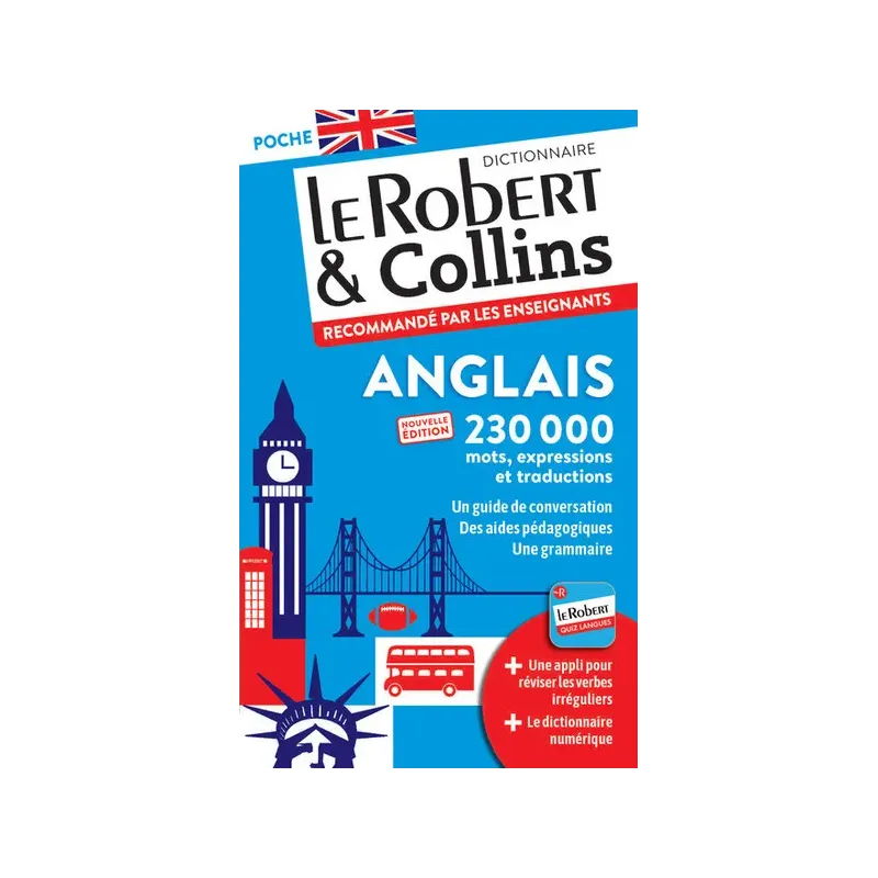 DICTIONNAIRE ROBERT & COLLINS POCHE ANGLAIS