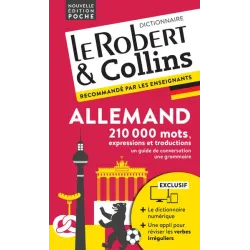 DICTIONNAIRE ROBERT & COLLINS POCHE ALLEMAND