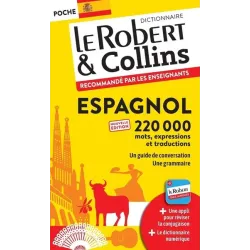 DICTIONNAIRE ROBERT & COLLINS POCHE ESPAGNOL ED 2024