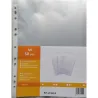 50 POCHETTES PERFOREES A4 QUALITE STANDARD GRAINEE