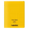CAHIER A RABAT JAUNE 24X32 48P SEYES