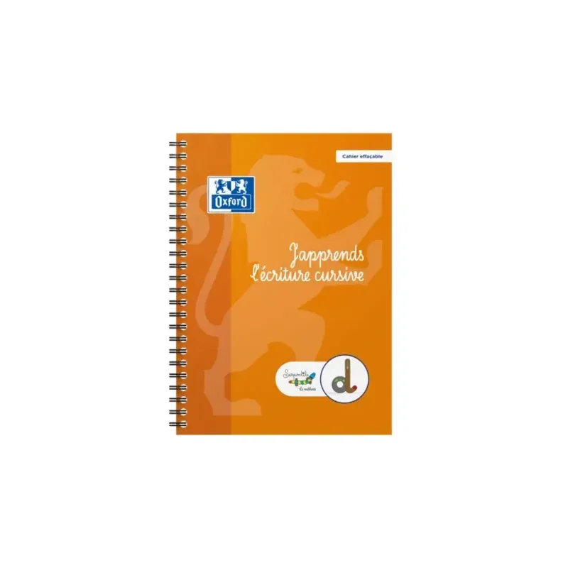 CAHIER J'APPRENDS L'ECRITURE CURSIVE