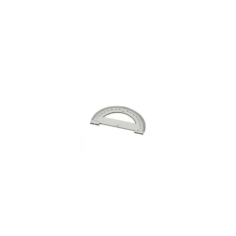 rapporteur incolore base 10cm