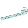 Régle plate  graduation 20 cm, plastique incassable