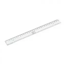 régle 30 cm plastique, régle 30 cm incolore