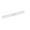 régle 20 cm plastique, régle 20 cm incolore