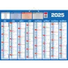 Calendrier bancaire année civile BOUCHUT "Classique 16 Mois" 40,5 x 55 cm coloris bleu Pefc 70 %