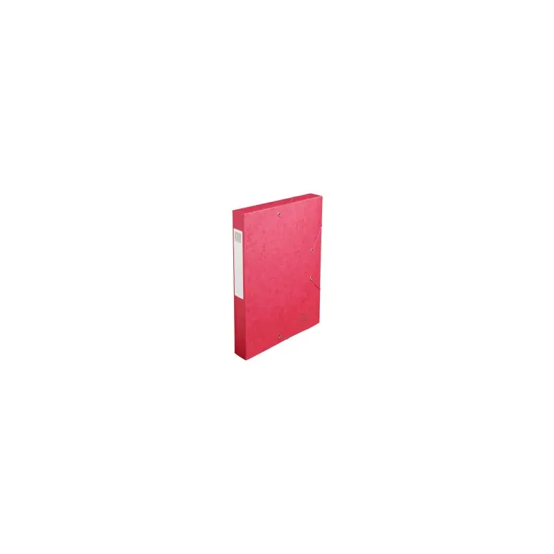 BOITE DE CLASSEMENT CARTE DOS 40 ROUGE