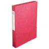 BOITE DE CLASSEMENT CARTE DOS 40 ROUGE