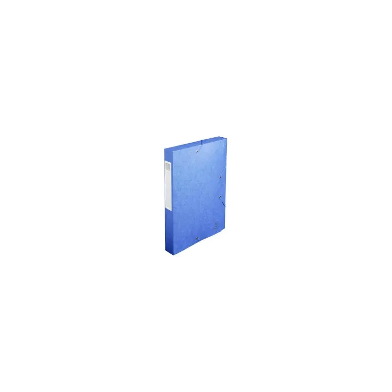 BOITE DE CLASSEMENT CARTE DOS 40 BLEU