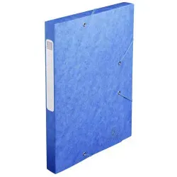 BOITE DE CLASSEMENT CARTE DOS 25 BLEU