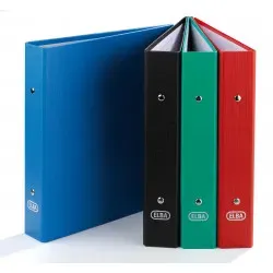 CLASSEUR 17X22 2 ANNEAUX D40 COLORIS ASSORTIS
