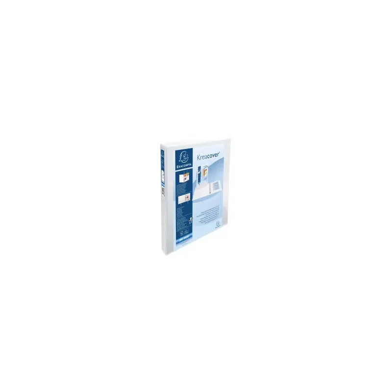 KREACOVER CLASSEUR PERSONNALISABLE A4 D40 BLANC