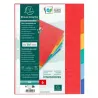 INTERCALAIRES A4 CARTE LUSTREE 6 POSITIONS