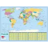 SOUS MAIN RIGIDE CARTE MONDE