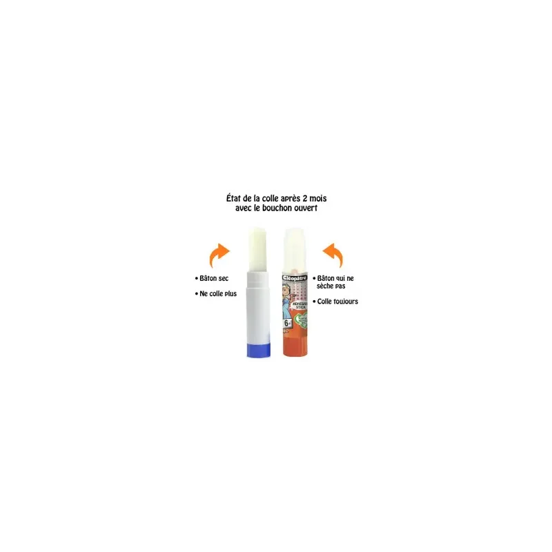 BATON COLLE TRANSPARENTE 8G