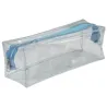 FOURRE-TOUT TRANSPARENT RECTANGULAIRE BLEU