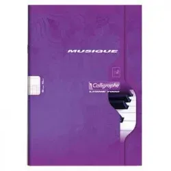 CAHIER MUSIQUE 21X29,7 48P SEYES/PORTEE