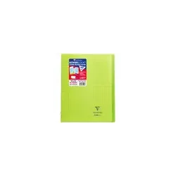 KOVERBOOK CAHIER 24X32 96P SEYES VERT 90G PIQURE