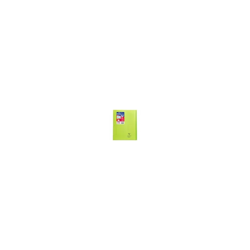 KOVERBOOK CAHIER 24X32 96P SEYES VERT 90G PIQURE