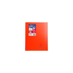 KOVERBOOK CAHIER 24X32 96P SEYES ROUGE 90G PIQURE