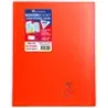 KOVERBOOK CAHIER 24X32 96P SEYES ROUGE 90G PIQURE