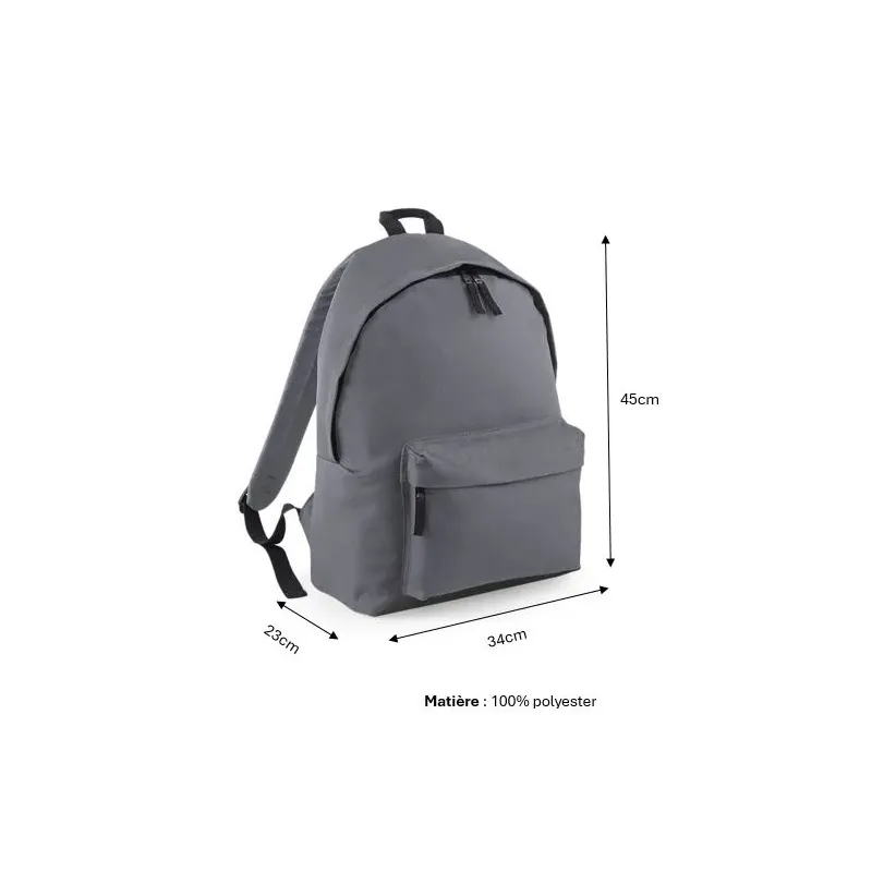 SAC A DOS GRIS