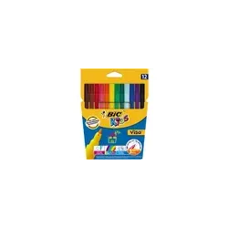 VISA 880 12 FEUTRES COLORIS ASSORTIS