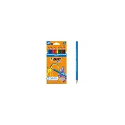 KIDS EVOLUTION 12 CRAYONS COULEURS ASSORTIS