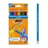 KIDS EVOLUTION 12 CRAYONS COULEURS ASSORTIS