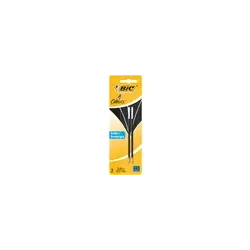 BIC 4 COULEURS 2 RECHARGES NOIR