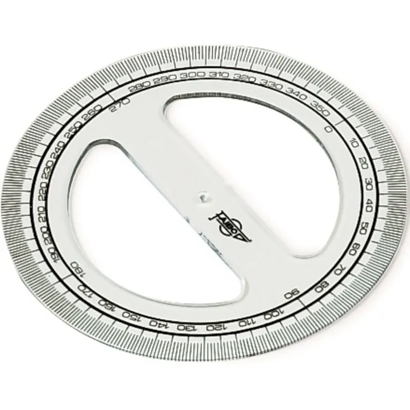 RAPPORTEUR 360° DIAMETRE 120MM